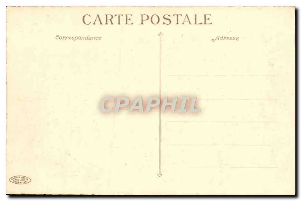 Marseille - Vista da Corniche — Cartes Postales Marseille - Verso