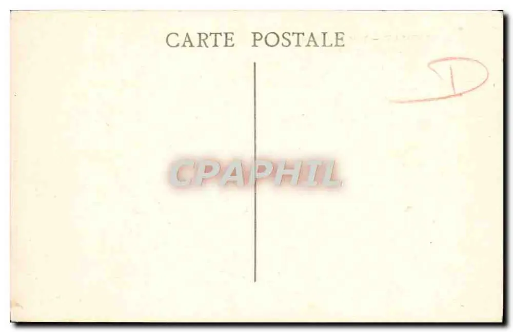 Marseille – Allgemeiner Blick über N.-D. de la Garde – Graphphil - Rückseite