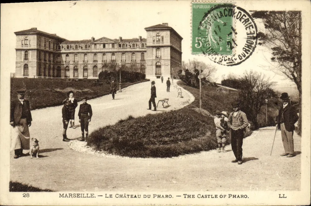 Marseille — O Castelo do Pharo — LL, n°28 - Frente