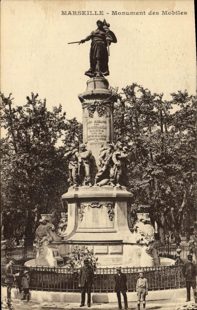 Marselha - Monumento dos Mobiles — número de série não visível - Frente
