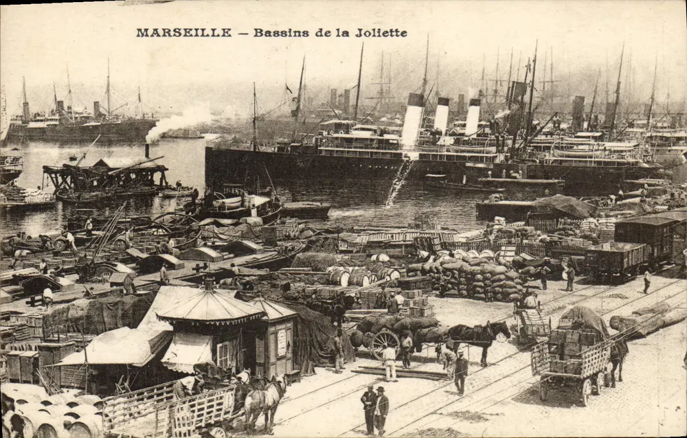 Marseille — Bassins de la Joliette — Seriennummer nicht sichtbar - Vorderseite