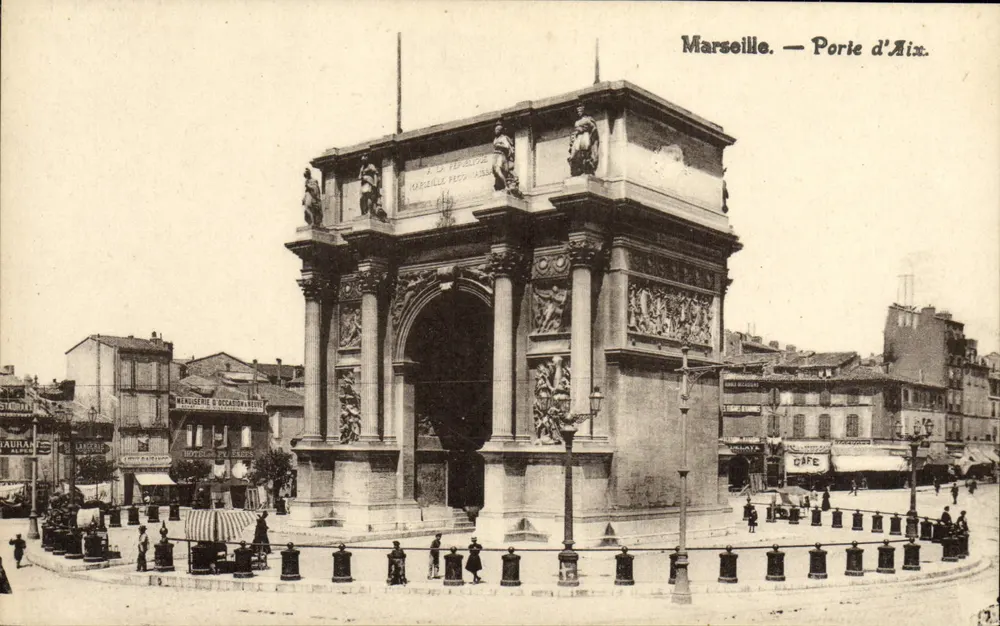 Marselha — Porta de Aix - Frente
