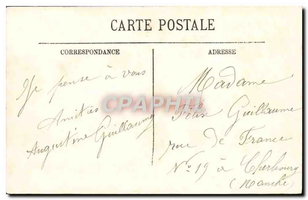 Marseille — Ansicht der Kathedrale und des Fort Saint-Jean — Selecta, n°234 - Rückseite