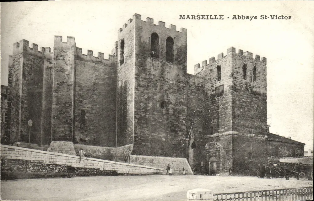 Marselha - Abadia de São Victor - Frente