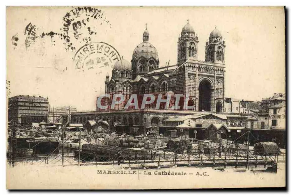 Marseille - A Catedral — A.C. - Frente