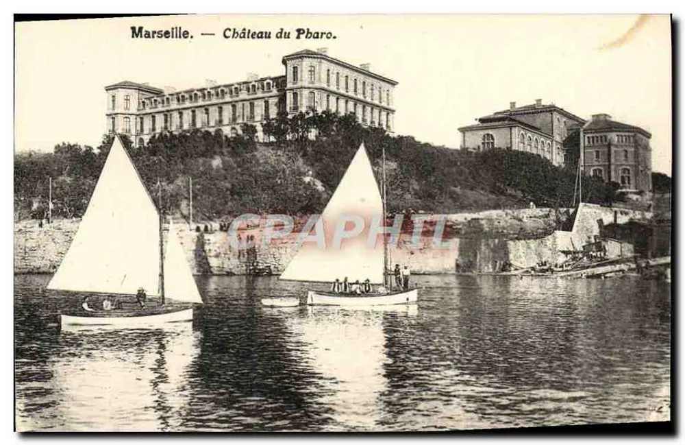 Marselha — Castelo do Pbaro. - Frente