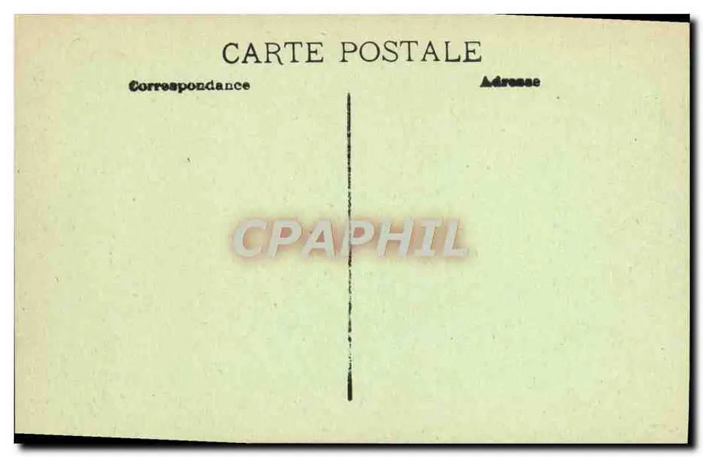 Marselha — Castelo do Pbaro. - Verso