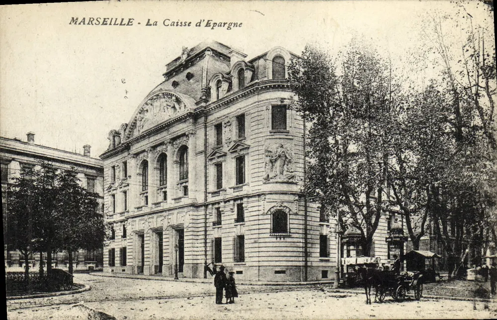 Marseille - A Caixa de Poupança — editor desconhecido, número de série não visível - Frente