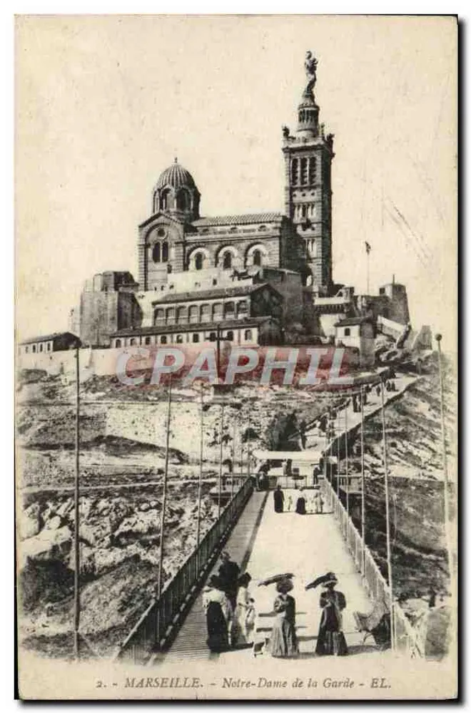 Marseille - Nossa Senhora da Guarda - EL - Frente