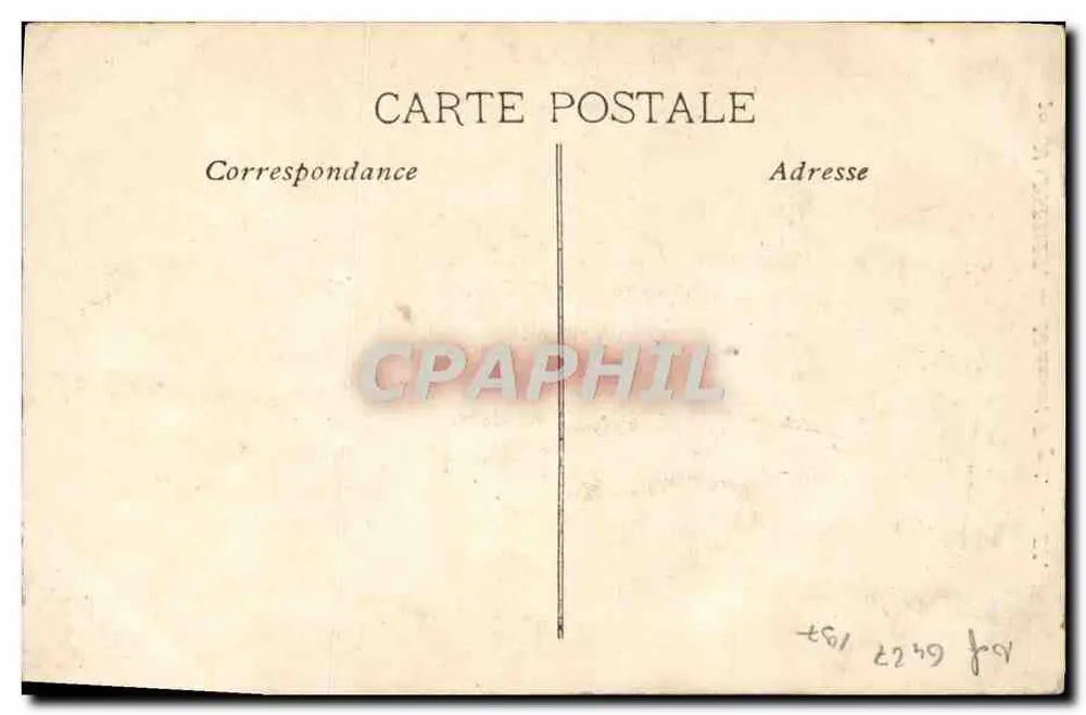 Marselha — Monumento a Puget — Editor EL. - Verso