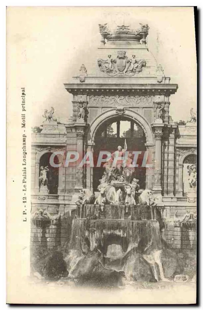 O Palácio Longchamp - Motivo principal — L.P. - 42 — editor - Frente