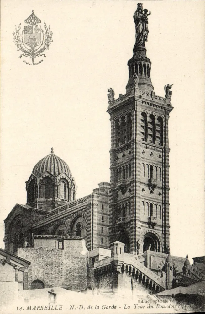 Marselha - N.-D. da Guarda - A Torre do Burdon (14) — Edição especial de Séad de Marselha - Frente