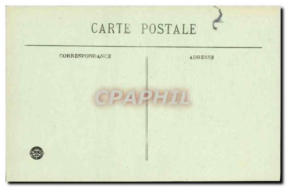N.-D. de la Garde - La Statue colossale sur la Tour (9 m. 75) — Édition spéciale de la Basilique — Éditeur : Éd. de Marseille - Verso