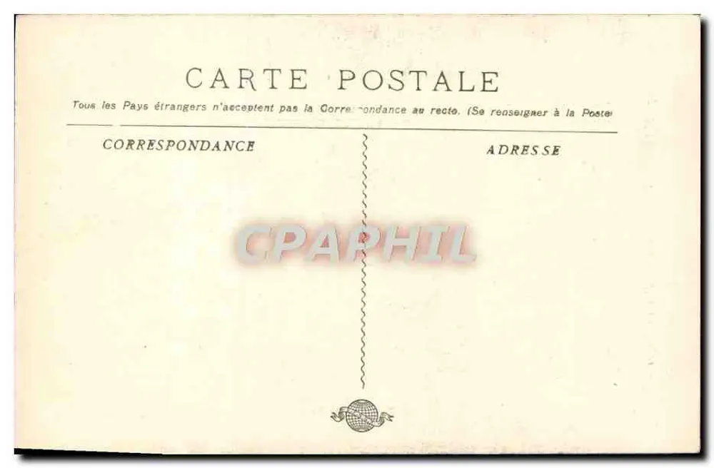 MARSEILLE - Monument Pierre Puget — editor não identificado, n° de série 47 - Verso