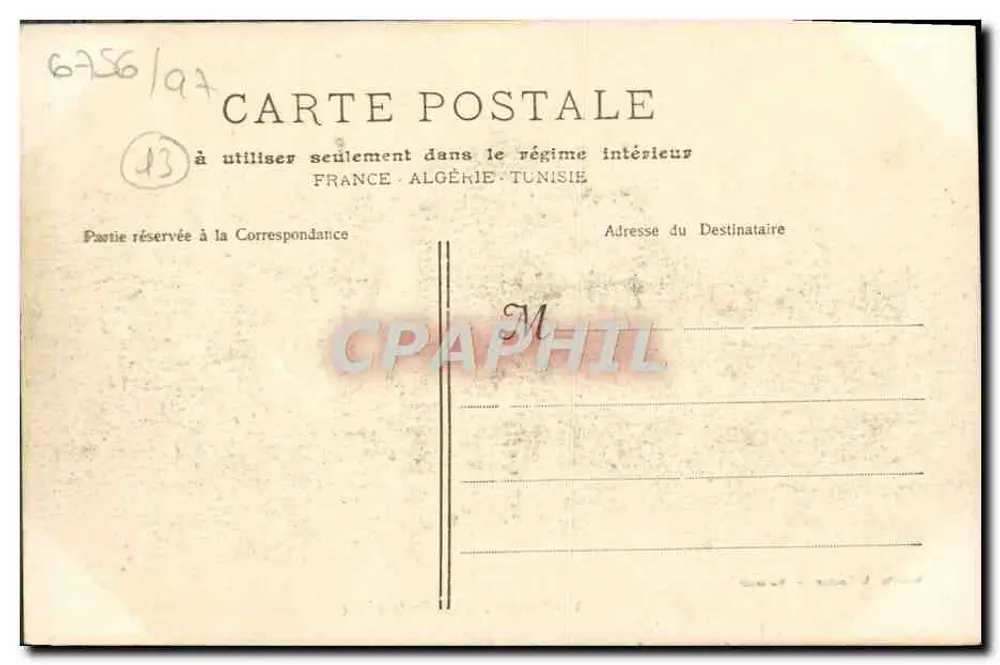Marseille - A Porta de Aix — Fototipia E. Lacour — Marseille, n°3 - Verso