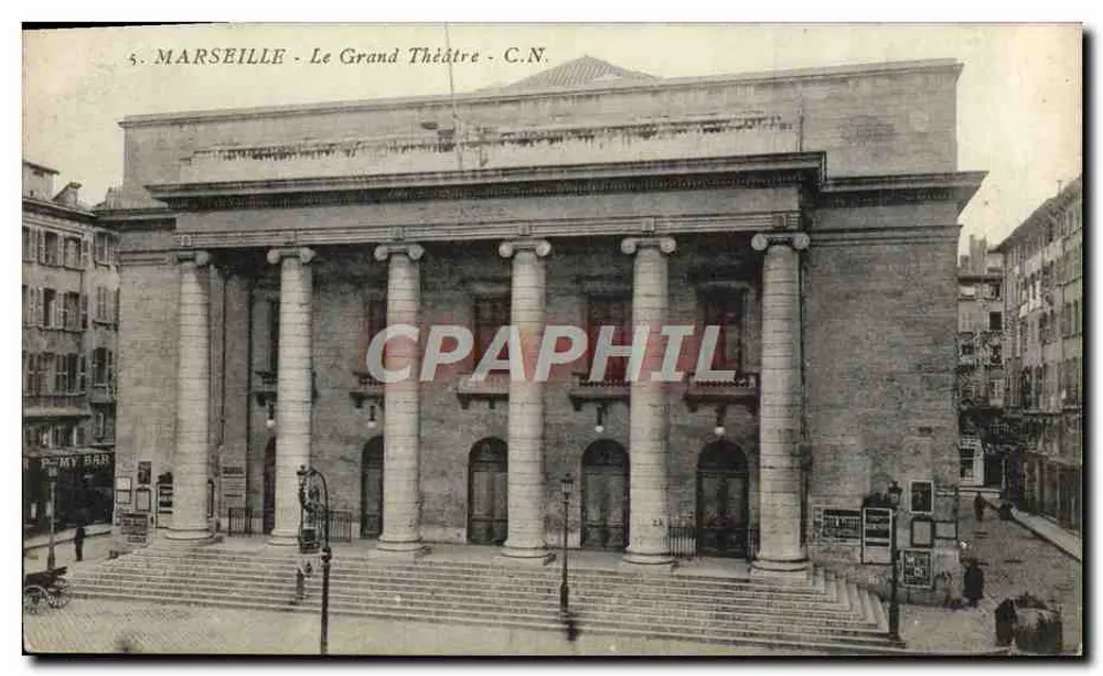 Marseille - O Grande Teatro - C.N. - Frente