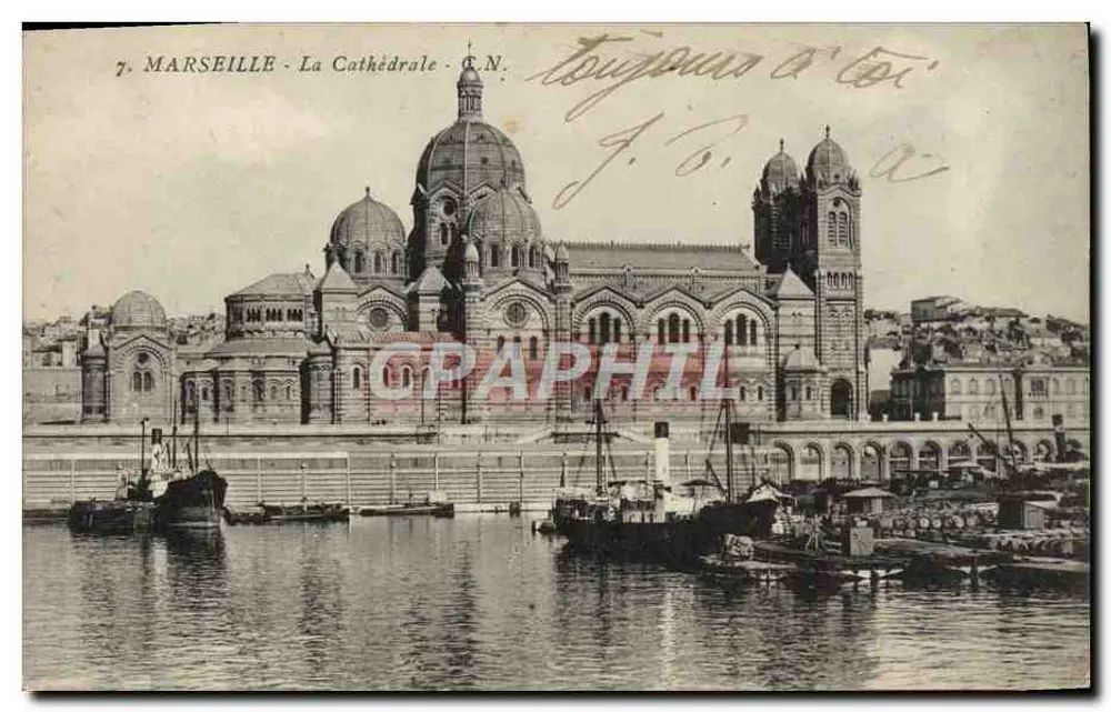 MARSEILLE - A Catedral - G.N. - Frente