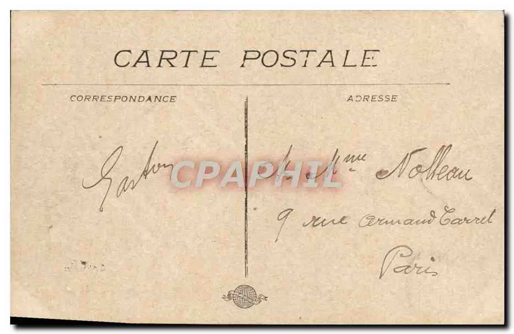 Marseille - A Porta de Aix — editor anônimo, n°9 - Verso