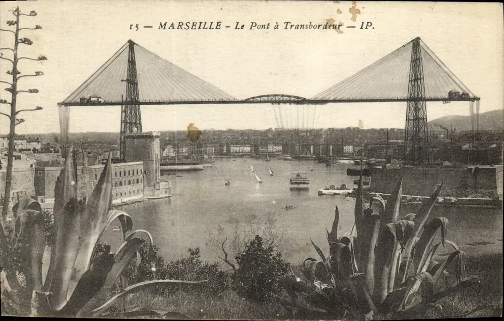 Marselha — O Ponte de Transbordo — IP. - Frente