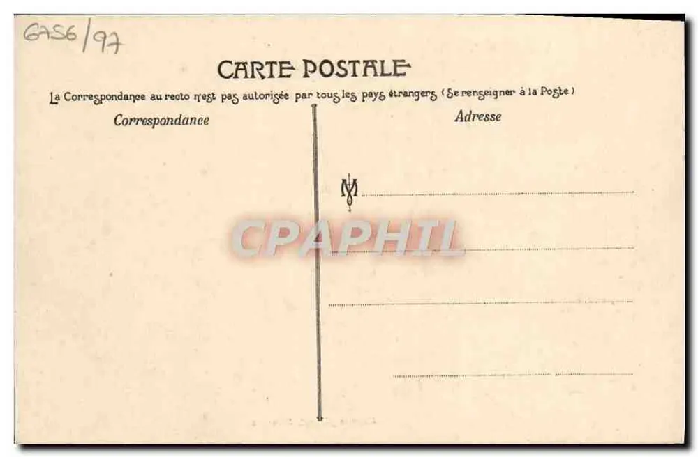 Marseille — Exposition Coloniale 1906 — Maison de repos des Notables Cochinchois - Verso