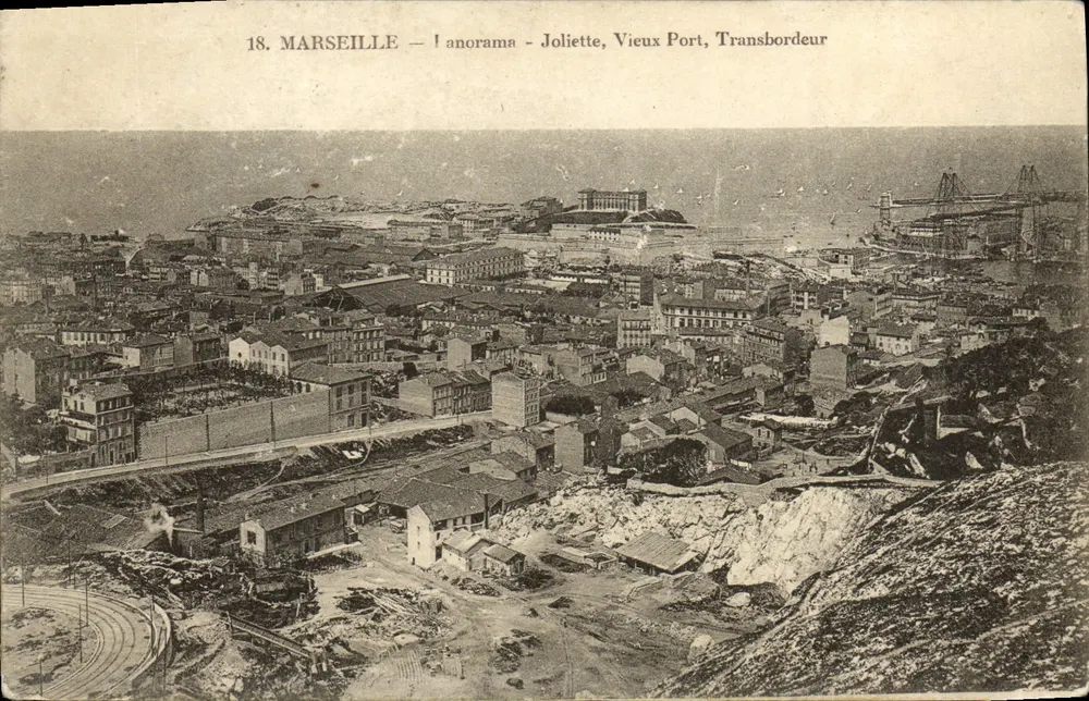Marseille — Joliette, Vieux Port, Transbordeur — Anorama - Vorderseite