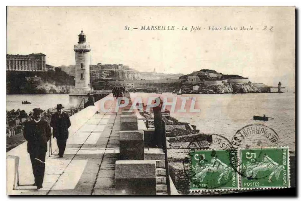 Saint-Marseille - La Joliette - Farol Sainte-Marie - Z Z - Frente
