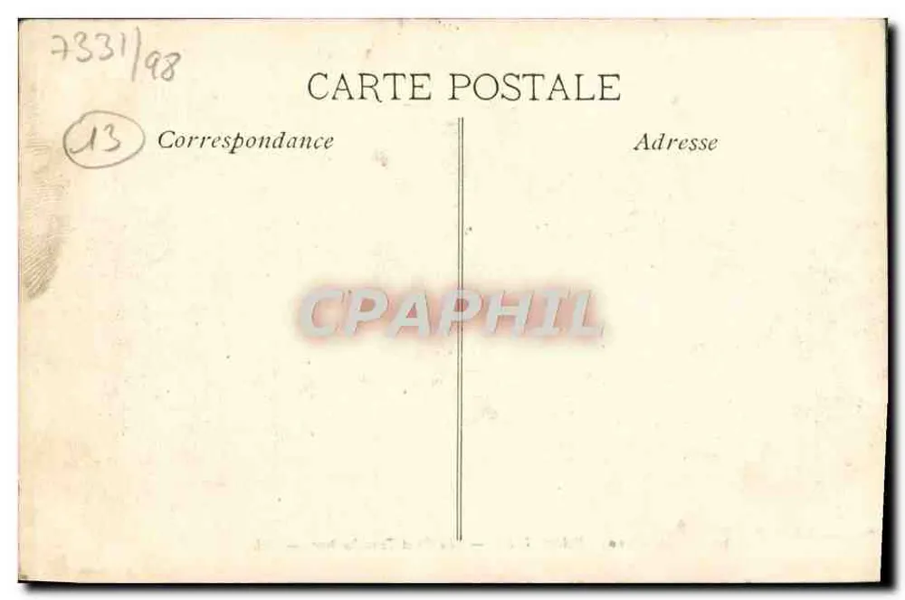 Marselha — O Ponte Transbordadora — EL. n°103 - Verso