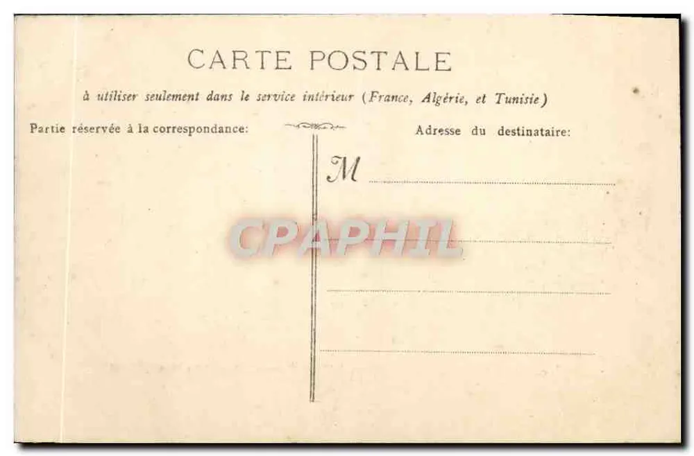 Marseille - Fort Saint-Jean und die Kathedrale — G.M. 28 - Rückseite