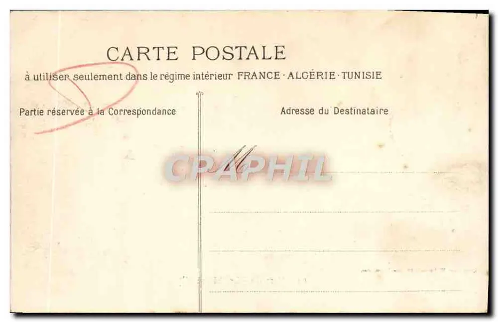 Marselha - O Castelo de If — Panorype R. Laccon, 19, rue Thubanmon - Verso