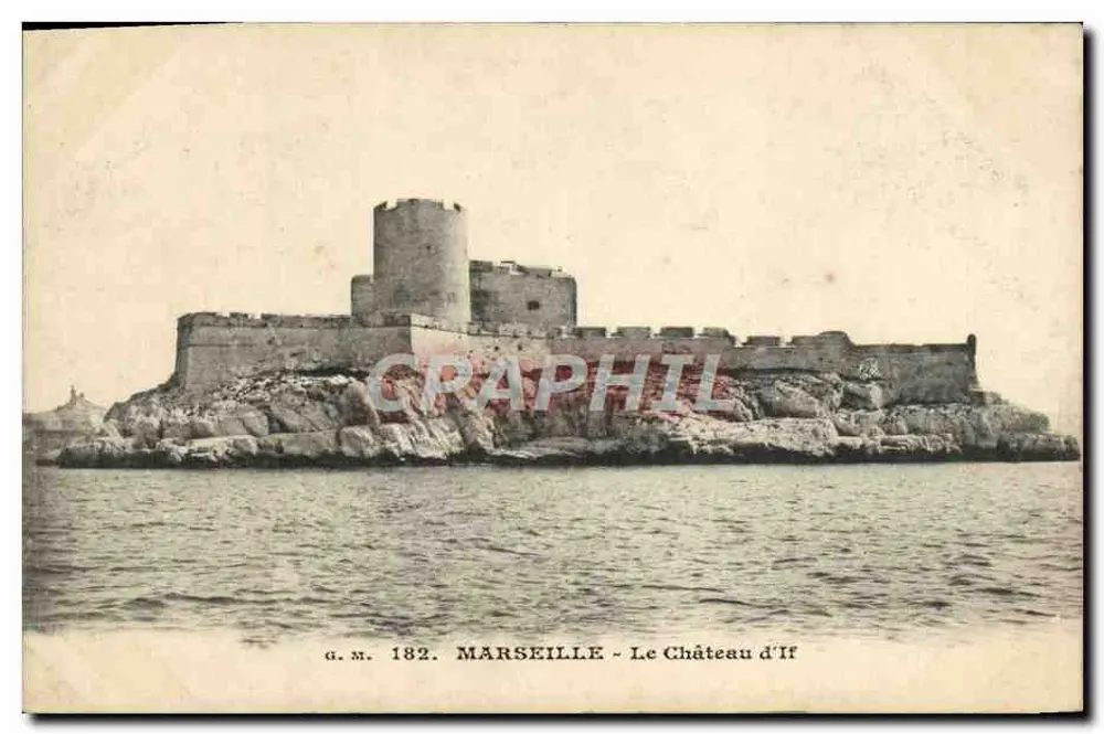 Marselha - O Castelo de If — G.M. 182 - Frente