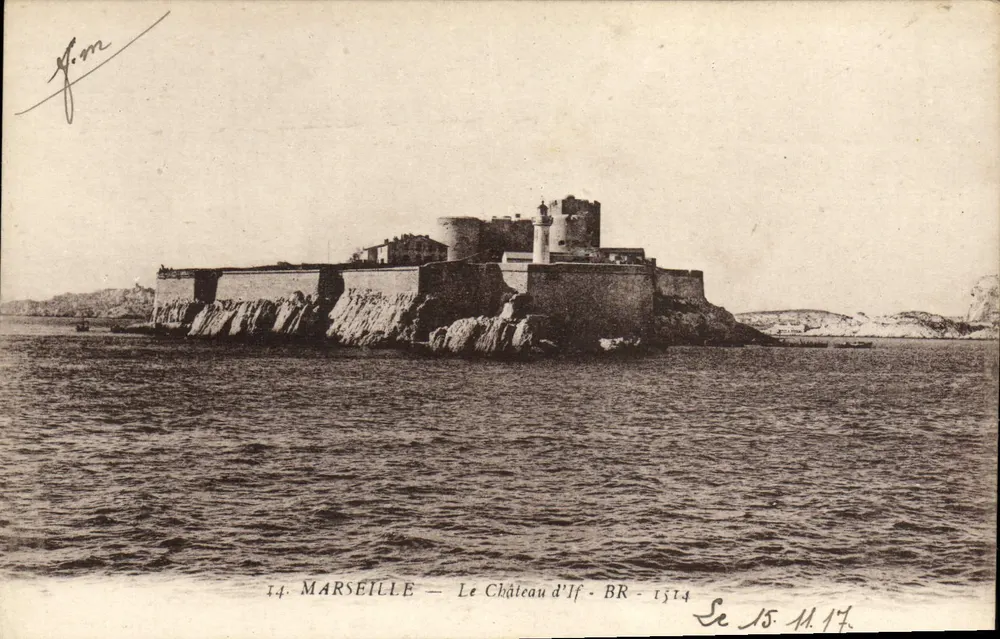 Marselha — O Castelo d'If — BR - 1514 - Frente