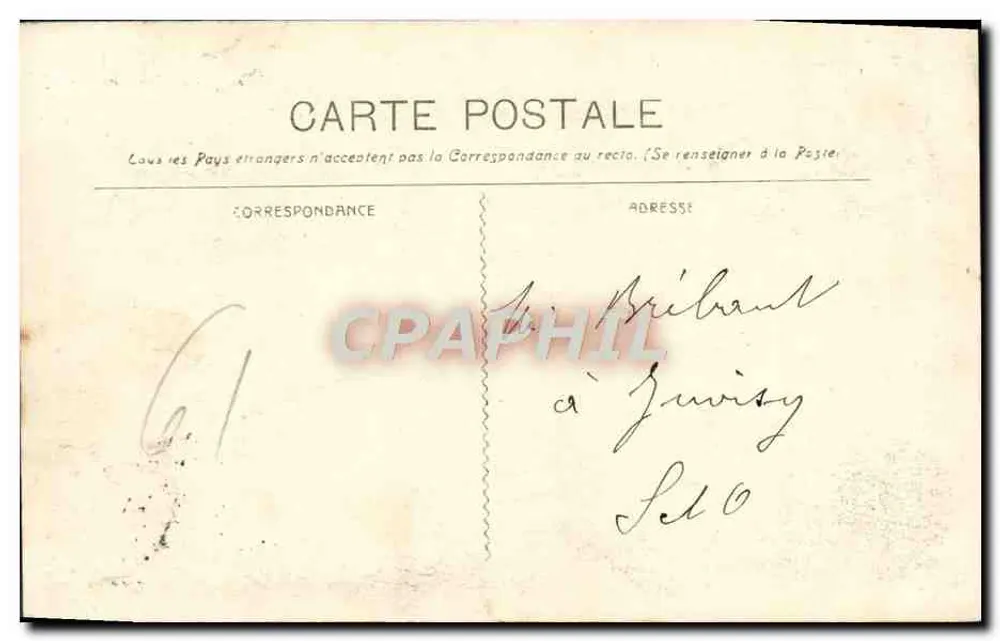 Marseille - Un Coin du Port — Édition Nouvelles Galeries, n°78 - Verso