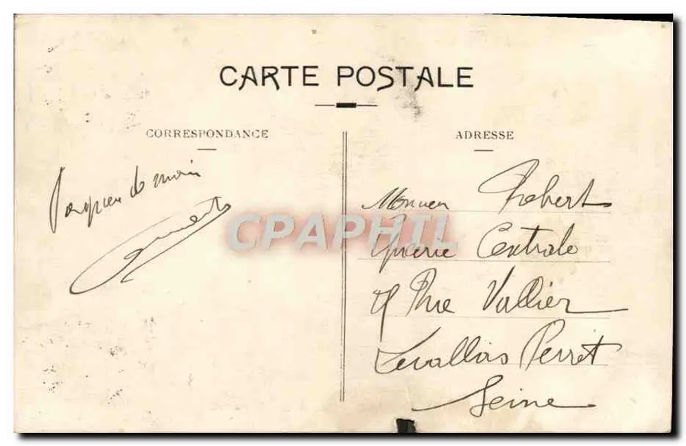 MARSEILLE — Quai de Rive-Nouveau — éditeur IC. n°63 - Verso