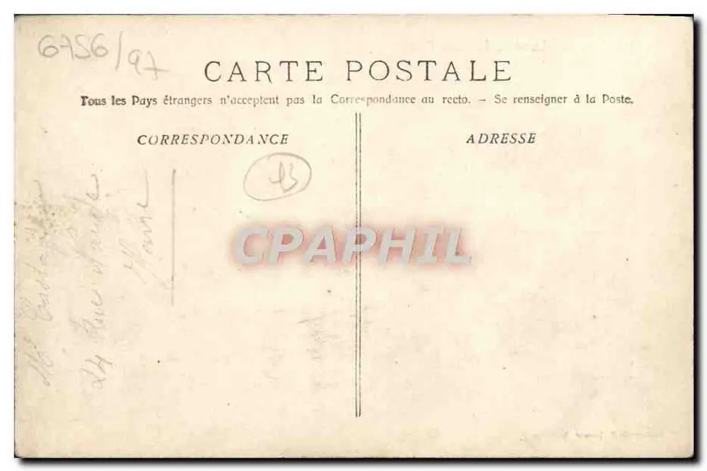 Marseille - La sortie du Vieux Port — Éditeur : Passager Marseille, n° 2483 - Verso