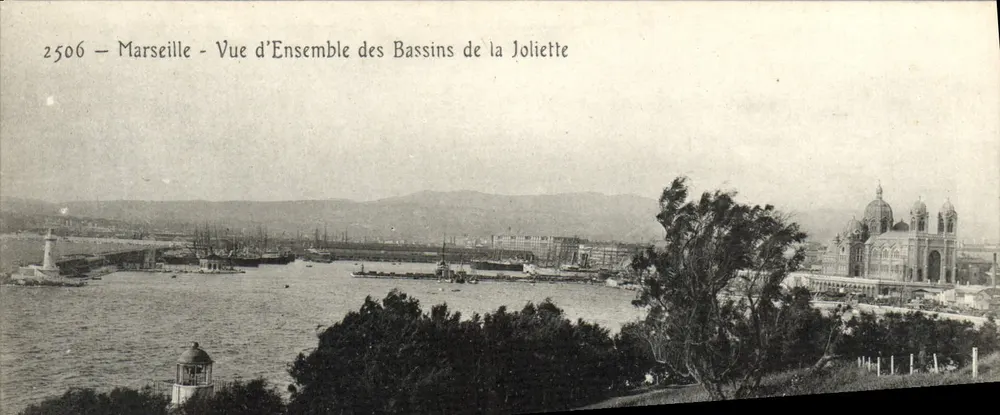 Marseille — Ansicht der Bassins de la Joliette — Verleger: 2506 - Vorderseite
