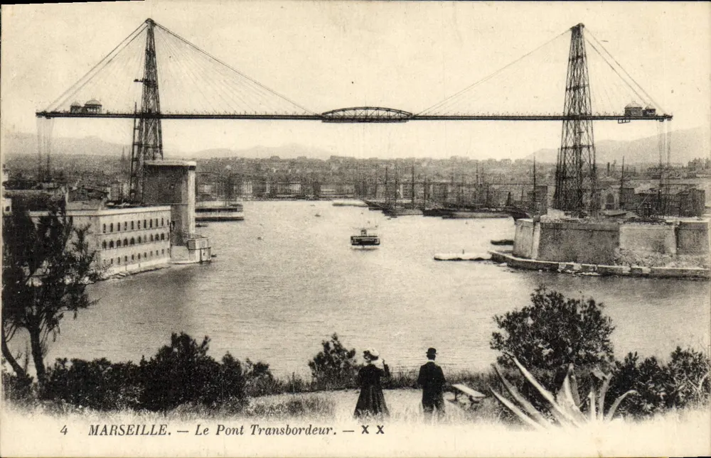 Marselha — O Ponte Transbordeur — Editor desconhecido, n° 4 - Frente