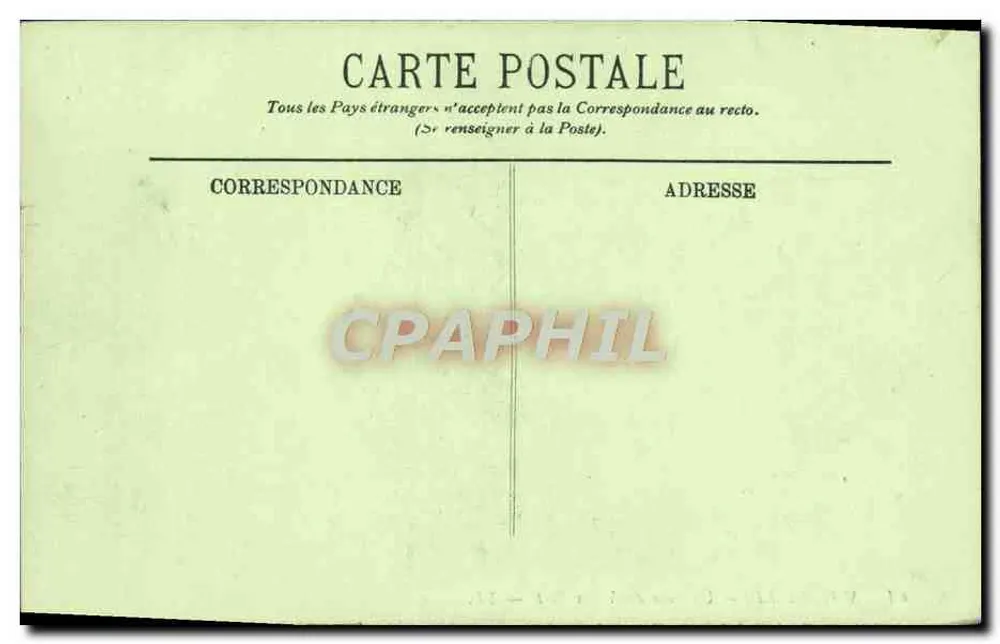 Marseille — Ein Eckchen des Alten Hafens — LL. n°61 - Rückseite