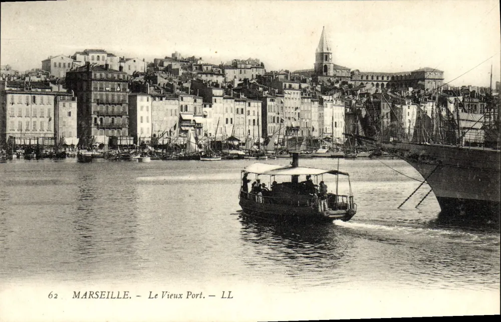 Marseille — Der alte Hafen — LL - Vorderseite