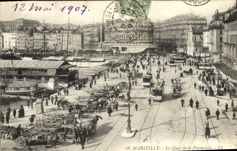 Marselha - O Cais da Fraternidade — LL n°68 - Frente