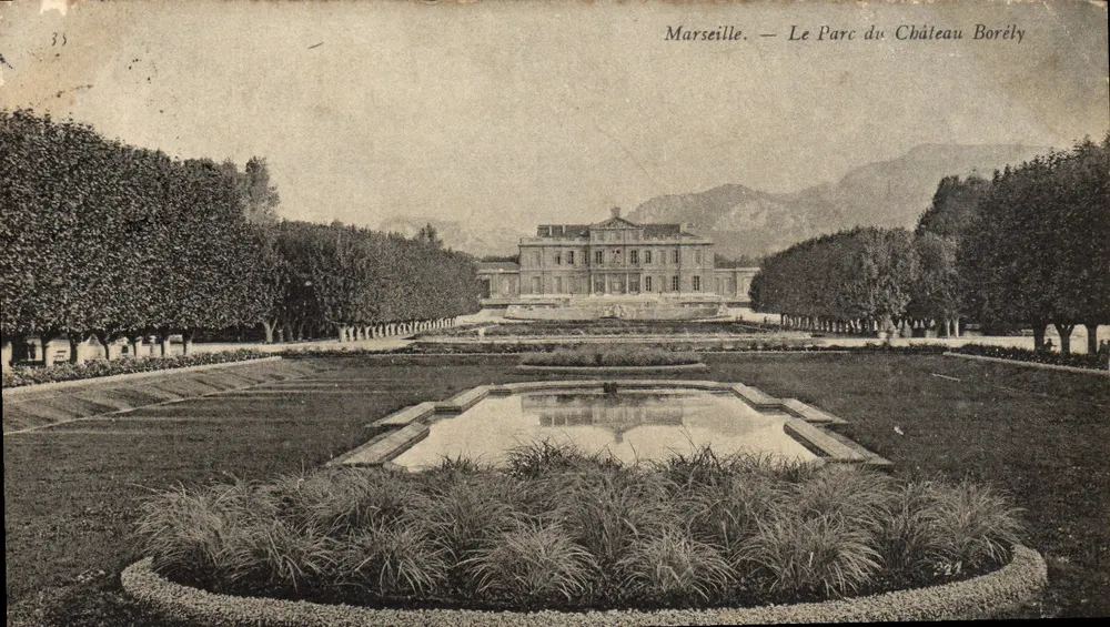 Marseille — O Parque do Castelo Borely — Editor não identificado, n° 33 - Frente