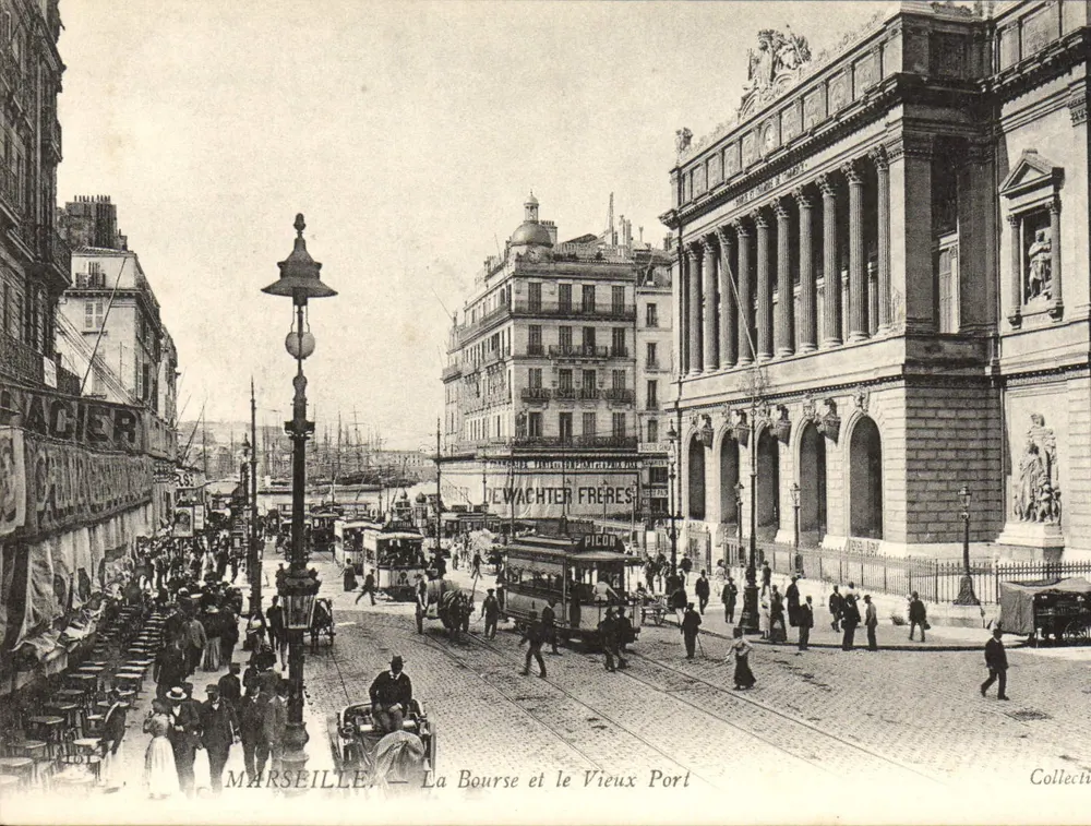 Marseille — La Bourse et le Vieux Port — Picon - Recto