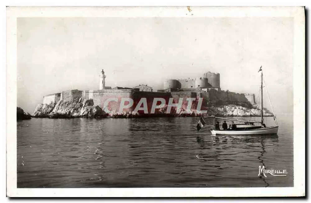 O Castelo d'If — Marselha — Edição G. GAYOT-BLANQUIN - Frente