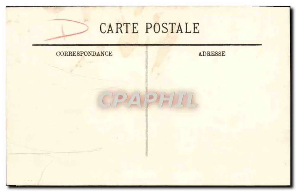 Marseille — O Castelo de If construído por Francisco I e que serviu por muito tempo como Prisão Estatal — LL. n° 73 - Verso