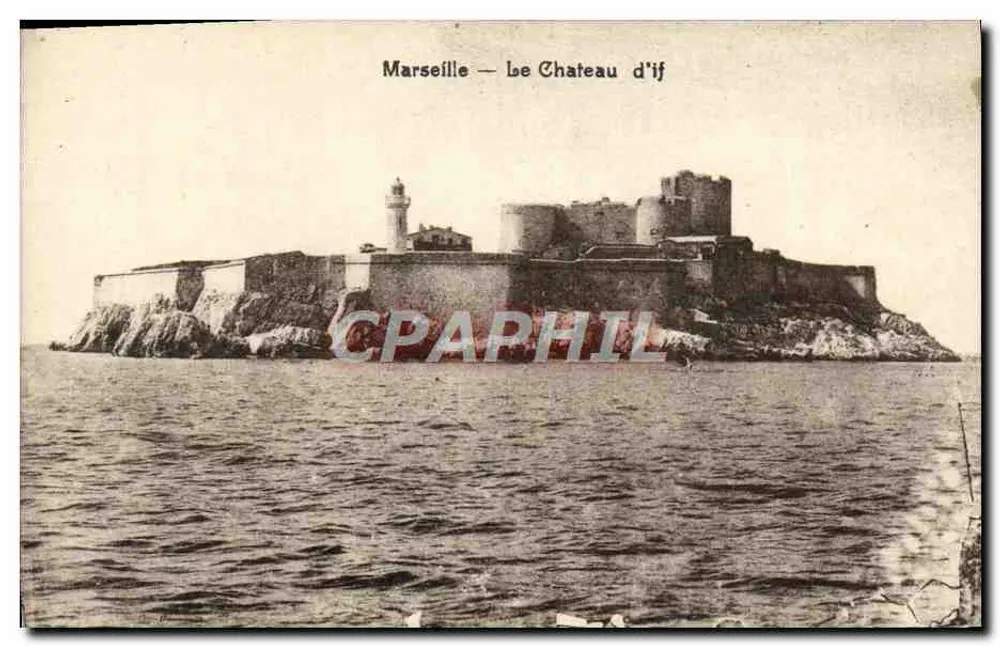 Marselha — O Castelo de If — Editor não identificado - Frente