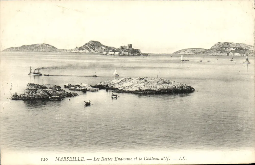 Marseille — Die Ilettes Endoume und das Schloss If — LL. — n°120 - Vorderseite