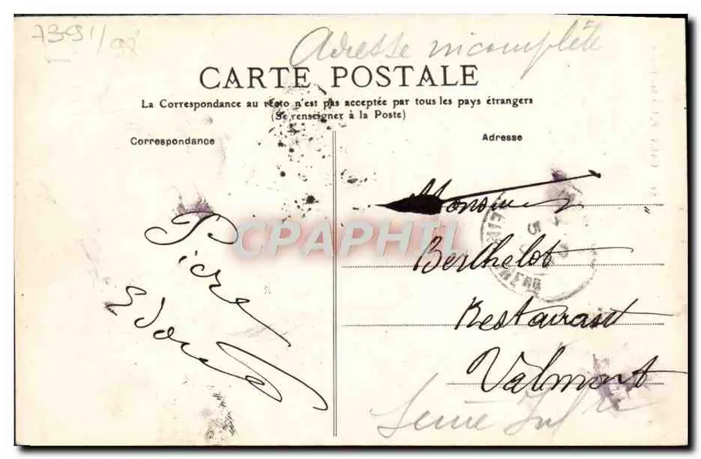 Caen — Igreja de São Etienne — Editor P. R. - Verso