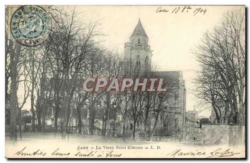 Caen — Het Oude Sint Etienne — L. D. - Voorkant