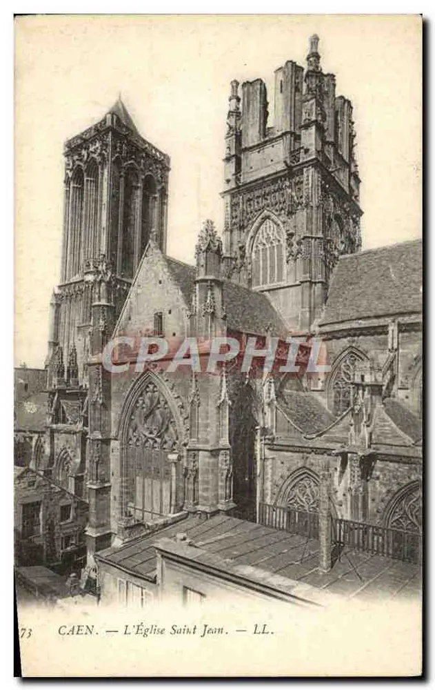 Caen — Katedra św. Jana — LL. — n°73 - Awers