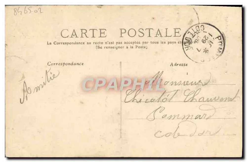 CAEN — Abside da Igreja de São João — Edição P. R. n° 110 - Verso