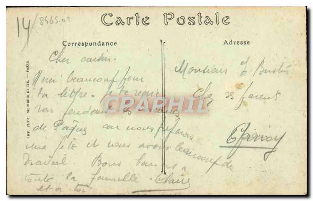 Caen — A Igreja de São João — ND. Phot. - Verso